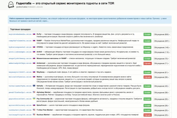 Ссылка на кракен не работает